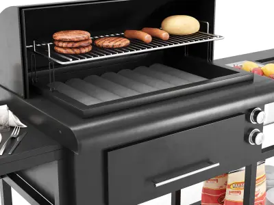 Barbecue 16 3D model