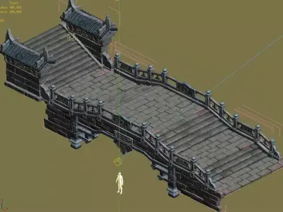 Peach Blossom Island - Tianshui Bridge 28 3D model