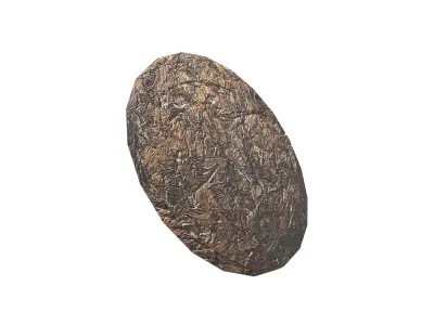 Tea Bread v1 001 Low-poly 3D model