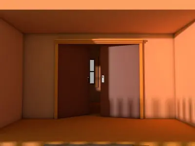 Cartoon House 3D model