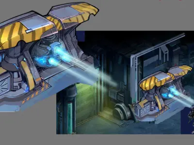 Wall Fortress - Frozen Type 03 3D model