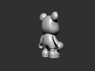 Super Bear Toy 3D print model