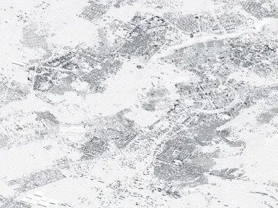 Yerevan Armenia City Landscape 3D Model 3D model