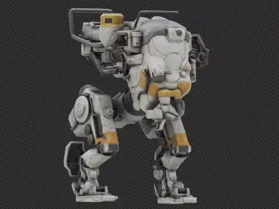War Robot Character R01 3D model