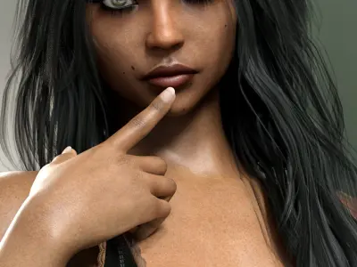 Valentina for G8F 3D model