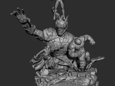 Sentinel Diorama 2 3D print model