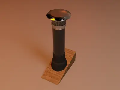 Tube exhaust Roof Vent Free 3D model