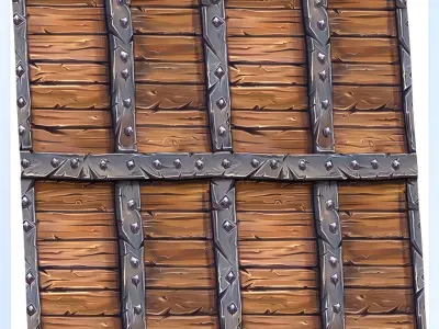 Stylized Wood Seamless Texture Texture