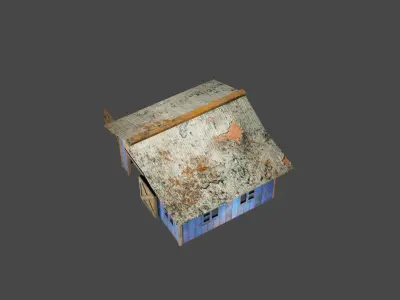 Motor Workshop Low-poly 3D model