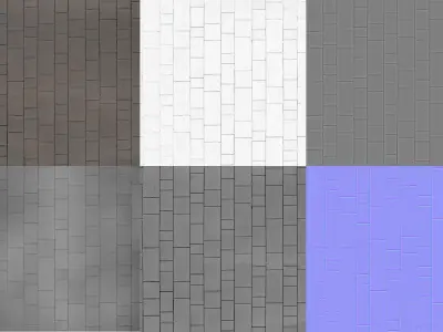 Scanned Seamless Sandstone Tiles 2x2m PBR Textures Texture