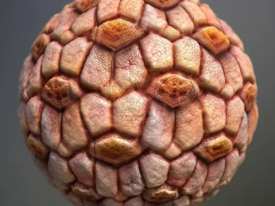 Material Skin Alien 16 Seamless PBR Texture Texture
