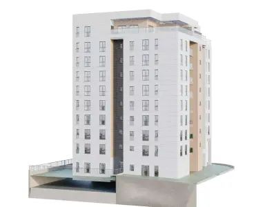 Residence Building 3 3D model