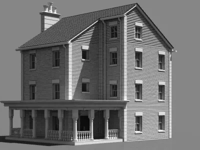 Mansion 03 3D model