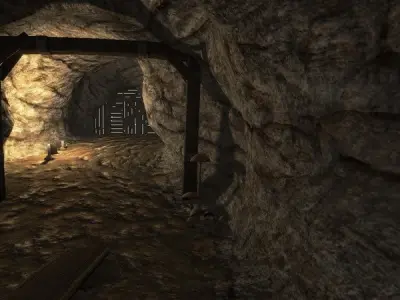 Cave Creator Low-poly 3D model