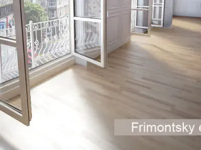 Wooden floor 3D model