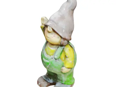 Figurine Garden Gnome 3D model