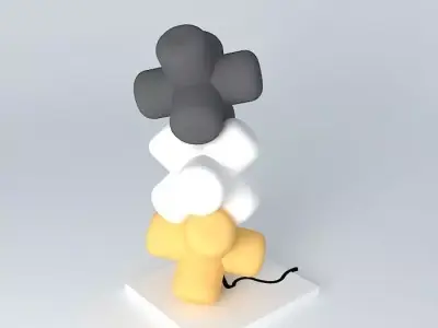 Luminária de Mesa Jack Light by Tom Dixon Free 3D model