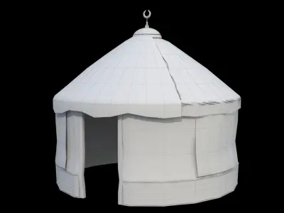 Tent v04 3D model