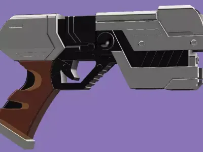 Metroid -  Paralyzer gun for cosplay 3D print model