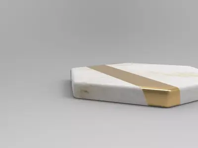 Nea Drink Coaster Low-poly 3D model