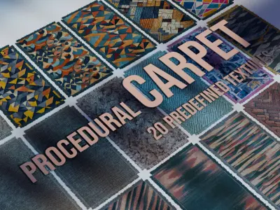 Parametric Carpet for Blender 3D model