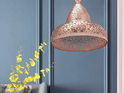 arabic Lamp shade 3D print model