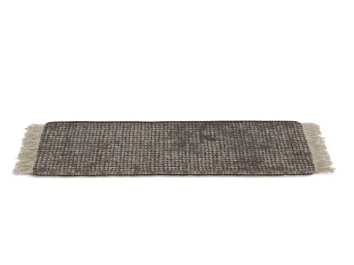 Fabric Floor Bedside Rug  3D model