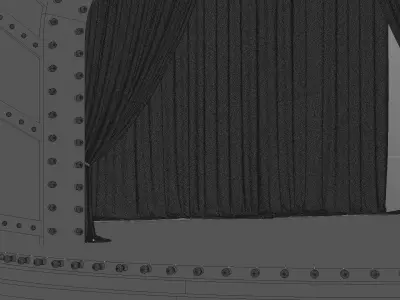 Cabaret scene 3D model