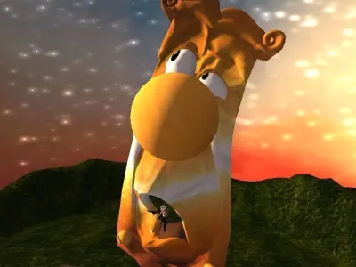 Alice In Wonderland Doorknob Free 3D model