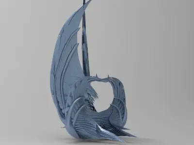 Star Ocean gate Horn Tower 4  3D model