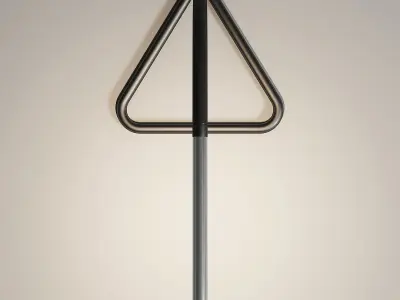 IKEA HARTE BLACK WORK TABLE LAMP 3D model