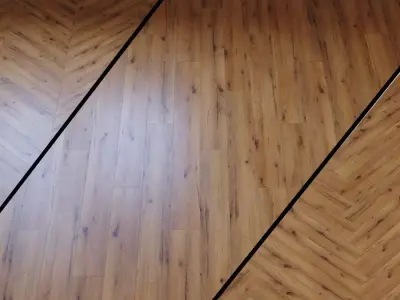 Laminate Wineo 500 Large 4V Rustic Oak Brown art  LA176LV4 3D model