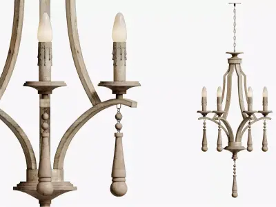 CHANDELIER SCANDINAVIA 3D model