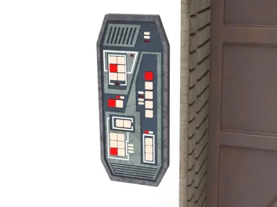 Nevarro Cantina Door 1-12 scale Blackseries  3D print model