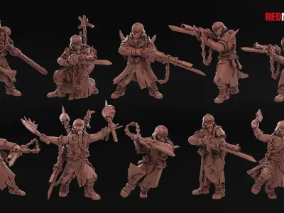 Renegade Death Squad - Heretics 3D print model