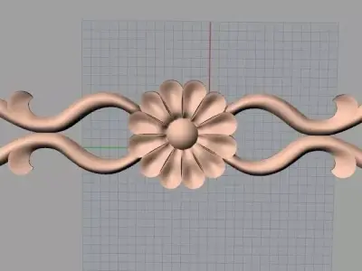 3D carved model furniture 3D design used for artcam aspire E765 3D model
