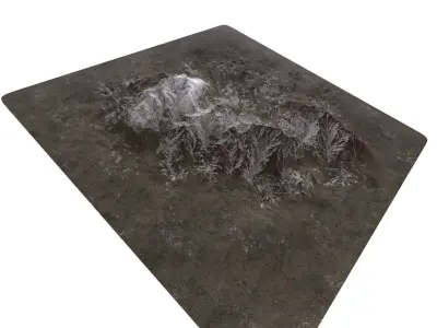 mountain Low-poly 3D model