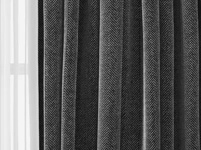curtain 108 3D model