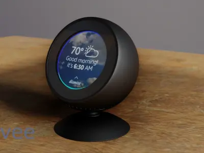 Amazon Echo Spot 3D model