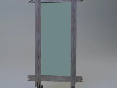 Mirror Low-poly 3D model purchase