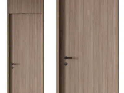Door set 05 3D model