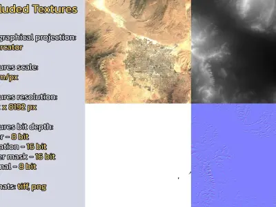 Las Vegas United States City Landscape 3D Model 3D model