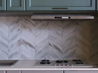 kitchen set 007 lowpoly Low-poly 3D model