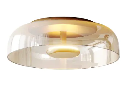 Bowl LED Flushmount Ceiling Lamp Modern 3D model