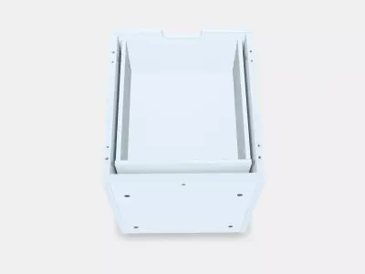NORDLI Modular chest of 2 drawers Low-poly 3D model