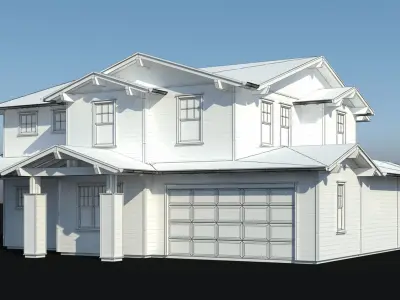 American House Collection 3D model