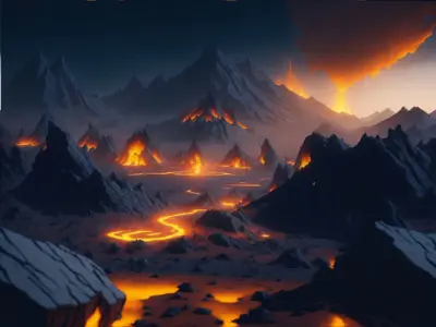 Alien Worlds Backdrop Images 3D model