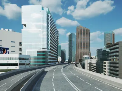 Tokyo City Shibuya 3D model