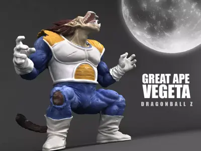 VEGETA Great Ape 3D model