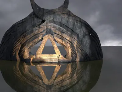 Dantes Redemption Archway 2 3D model